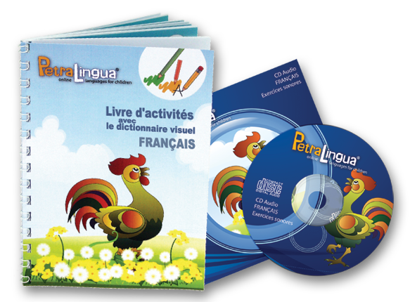 Cours anglais pour enfants - PetraLingua dvd livres cours en ligne